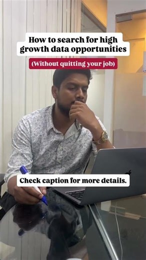 You don’t need to quit your job to find better opportunities in data.