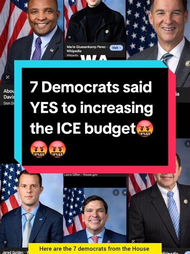 For the 2025–2026 appropriations cycle, the most notable congressional vote that directly resulted in continued funding for Immigration and Customs Enforcement (ICE) occurred on January 22, 2026, when the U.S. House passed the Department of Homeland Security (DHS) Appropriations Act, 2026 (H.R. 7147). That bill included roughly $10 billion for ICE operations and was passed 220–207, with seven House Democrats joining nearly all Republicans in support. The New Republic The seven Democratic U.S. Re
