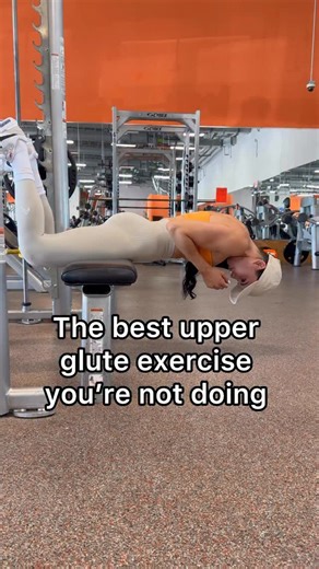 Danielle Webster | BA EX-SCI🧪 + NASM | Believer✝️ on Instagram: "Comment “guide” for my FREE 12-week workout guide! This is a bent knee glute raise. And it’s not to be compared with a 45 because here, you’re in a bent knee position which puts the hamstrings into active insuffiency. This means they are too short on both ends to produce any significant force. Therefore, it’s going to be PURE upper glute max. Compared to a 45, you’ll have a lot more hamstrings due to the straight leg position. Thi