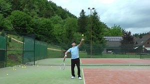 Tennis Serve Video Analysis And Drills For A Higher Toss | Feel Tennis