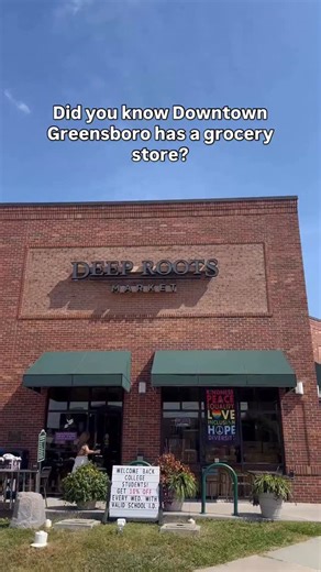 8.2K views · 261 reactions | 凌 Fresh. Local. Yours. Deep Roots Market is downtown Greensboro’s go-to co-op grocery, packed with everything from local produce to everyday essentials. Stop in today and shop where community and good food come together.  #DowntownGreensboro #DeepRootsMarket #ShopLocal #GSOEats #GreensboroNC #CommunityOwned #HealthyLiving #LocalProduce | Downtown Greensboro | Facebook