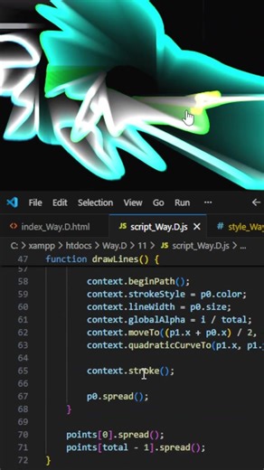 Animation Kursor #animation #animationmeme #coding #codinglife #programming
