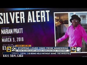 Stopping elderly from wondering and what a Silver Alert is