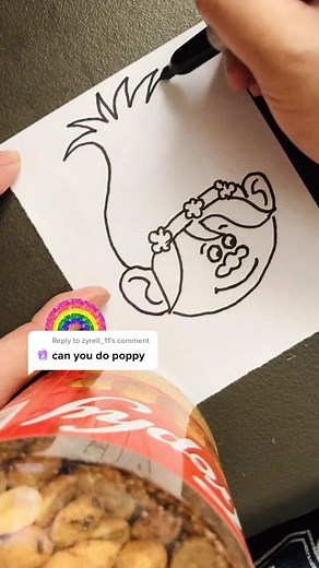 Drawing Poppy Tutorial Duet - Troll Face Rabia