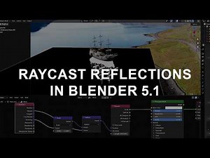 Creating Accurate Water Reflections in Blender Using Raycast