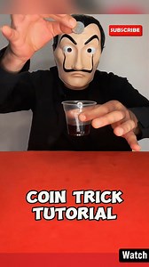12K views · 267 reactions | Amazing Coin Through Glass Magic Trick! | The Mask Magic Tricks | Facebook