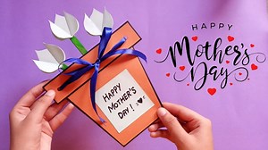 9.8K views · 124 reactions | Mother Day Greeting Card, Flower Pot Greeting Card Special For Mother's Day, How to Make Card For Mother's Day #mothersday #motherdaycard #greetingcard #motherday2023 #mothersday2023 #trending #parentsday | Juniors Art and DIY | Facebook