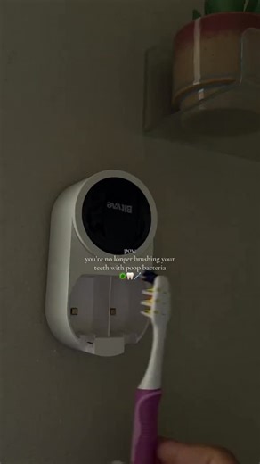 This toothbrush sterilizer is a MUST! I have been eyeing it for some time and I am so glad it was finally back in stock! No more dirty poop particles 裂醴瘟 #toothbrushholder #poopbacteria #dentist #hygieneproducts | Farias Leonel Cristian | Facebook