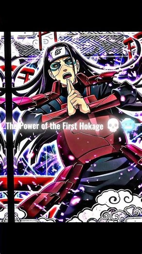 The Power of the First Hokage 💀🥶