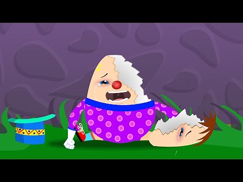 Humpty Dumpty Sat On A Wall - Kindergarten Rhyme Songs I English Kids Rhymes I Toddler Baby Videos