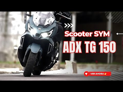 Sym ADX TG 150 Scooter: Can it dethrone the Yamaha NMAX? - Carlos en Moto