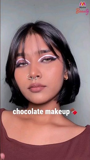 How to Nail the Cocoa Makeup Trend | Effortless Soft brown Look for Any Occasion | Myntra #Shorts