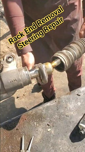 Rack End Removal | Steering Repair! #shorts #youtube #fyp