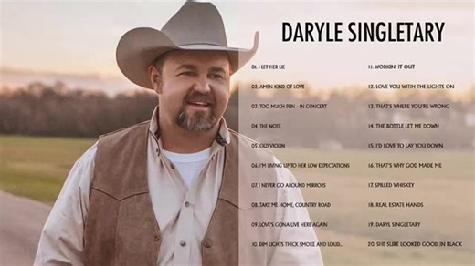 Daryle Singletary - Greatest Hits (Full Album) Best Songs of Daryle Singletary
