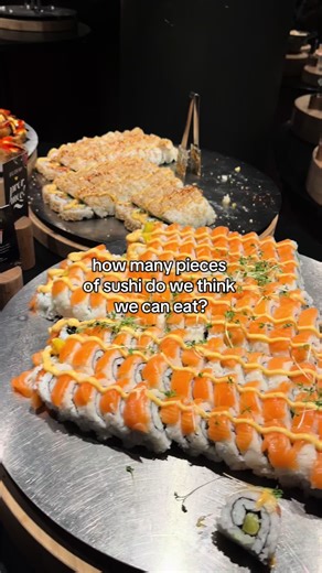 Exploring an All-You-Can-Eat Sushi Buffet Challenge