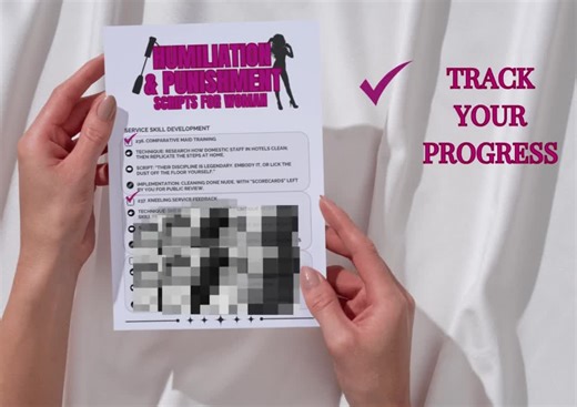 300 Service Humiliation Tasks for Submissive Woman - BDSM Scripts for Obedience, Ritual & Objectification – Gift for Dominant Partner - Etsy