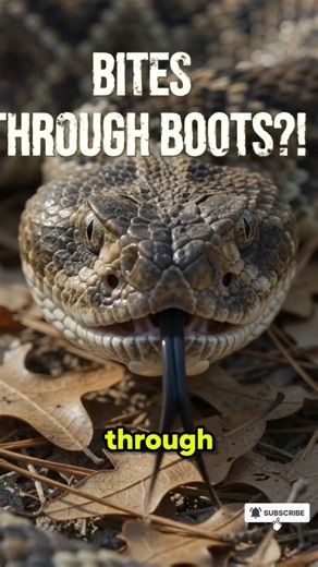 This Florida Snake Can Bite THROUGH Your Boot! - Eastern Diamondback #shorts