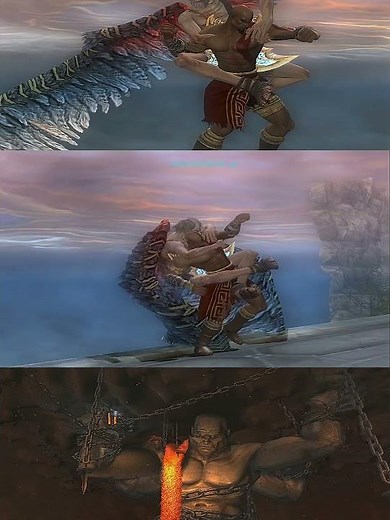 God Of War 2 Icarus boss Fight #shorts #shortfeed
