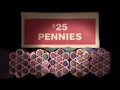 COIN ROLL HUNTING PENNIES FROM 5 DIFFERENT BANKS! | 5 BANKS 1 HUNT