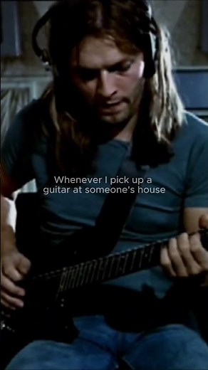 Young David in rehearsal 🎸 #pinkfloyd