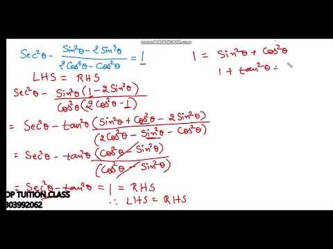 proofs of trigonometric identities