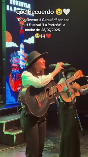 Devuélveme el Corazón en el Festival La Porteña