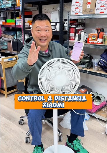 Ventilador Xiaomi Inteligente: Control APP y Flujo de Aire