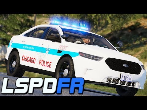 Intense patrol as chicago police - GTA 5 LSDPFR