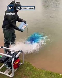 The reason they dye the lake blue isn't what you'd think! 🤯💧 | UNILAD Tech