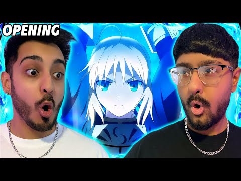ALL Fate Openings *BLIND* FIRST TIME REACTION!!
