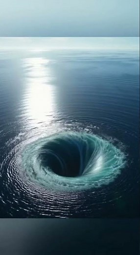 GIANT WHIRLPOOL OPENS IN THE OCEAN! 🌊 Watch This!