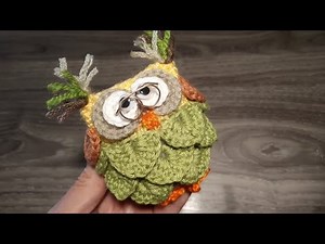 Owl Crochet Amigurumi Tutorial 🦉🍀