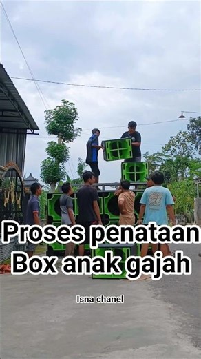 proses loading sound system 4 sub dan 4 low pack single