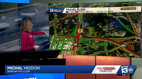 Overturned truck spills load, closes US 280 ramp to Red Mountain Expressway