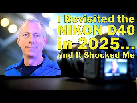 Old Tech Still IMPRESS? I Tried a 2006 Nikon D40 in 2025