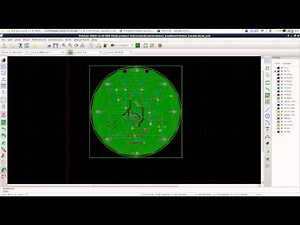 Kicad Tutorial 12/2014 - Part 11/12 - Copper Filling a PCB