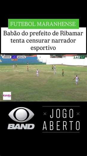 Maxsuel Bruno on Instagram: "Uma situação constrangedora marcou a partida entre Luminense e Imperatriz, nesta quarta-feira (14), no estádio Dário Santos, pela segunda rodada do Campeonato Maranhense. Luminense e Imperatriz não tiveram outra opção a não ser entrar em campo, mesmo com o gramado em más condições. O Leão de Paço chegou a propor a mudança do jogo para quinta-feira, às 15h30, no estádio Nhozinho Santos, em São Luís, mas o Cavalo de Aço não aceitou. Durante a transmissão da LAC TV, o n