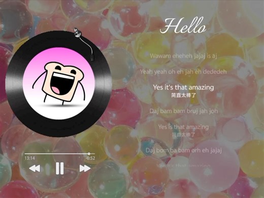 每日英语歌丨Hello丨纯享版丨魔性音乐丨笑一笑没烦恼丨