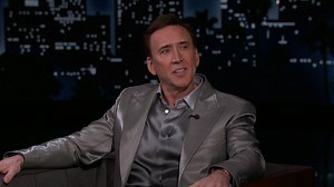 The great and powerful Nicolas Cage! 🙌 | Jimmy Kimmel Live