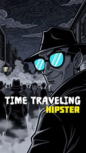 61K views · 491 reactions | Was the "Time Traveling Hipster" caught...