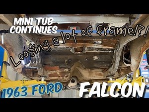 1963 FORD FALCON MINI TUB CONTINUES!!!!