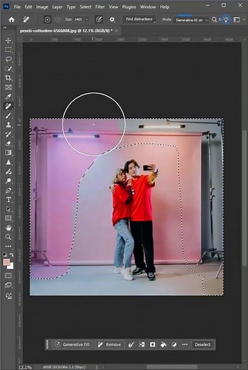 How to Easily Fill Background in Adobe Photoshop 🔥 | Quick & Clean Edit
