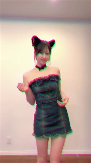 変なエフェクトついて目がチカチカする😂🙏#踊ってみた #踊ってみた動画 #ダンス動画 #ダンスチャレンジ #猫耳