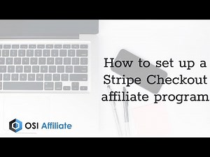 How to set up a Stripe Checkout affiliate program