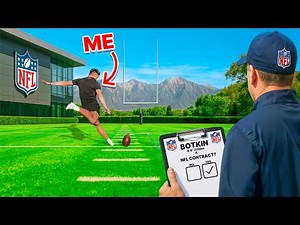 I Tried Out For An NFL Team!