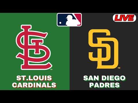 St. Louis Cardinals Vs San Diego Padres | MLB 2026 | MLB Live Baseball Score | May 9 2026