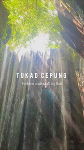 6K reactions · 82 shares | Tukad Cepung Waterfall is a captivating natural wonder situated in the village of Tembuku, Bali, Indonesia. Often referred to as the “Hidden Waterfall,” it stands out for its unique charm – water flows through a rocky cave ceiling, creating a mesmerizing curtain-like effect. #bali #baliindonesia #naturelovers #waterfall #traveltheworld #hiddengems #asia #indonesia | TasteTravellers | Facebook