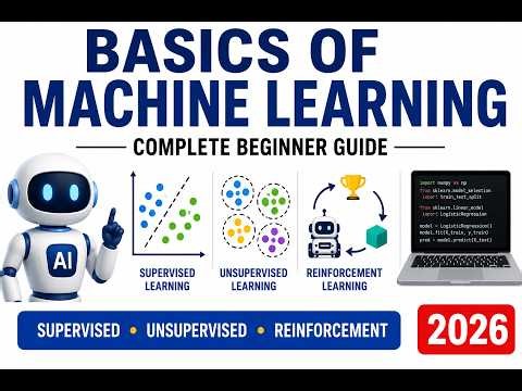 Basics of Machine Learning | Complete Beginner| Supervised, Unsupervised & Reinforcement Learning