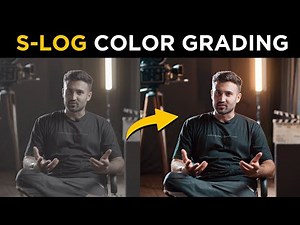 How to Color Grade S-Log footage in Davinci Resolve? | Color Grading Tutorial | 2023
