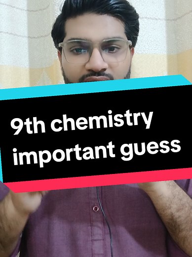 Important 9th Class Chemistry Guess Papers for Exams